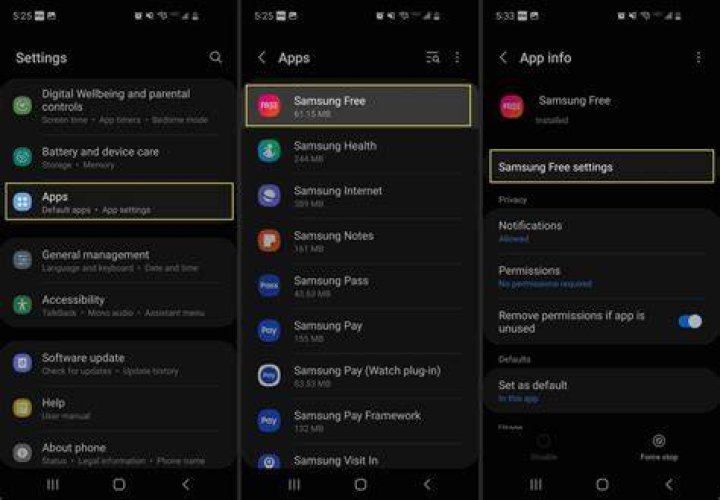 Can I disable Samsung Apps?
