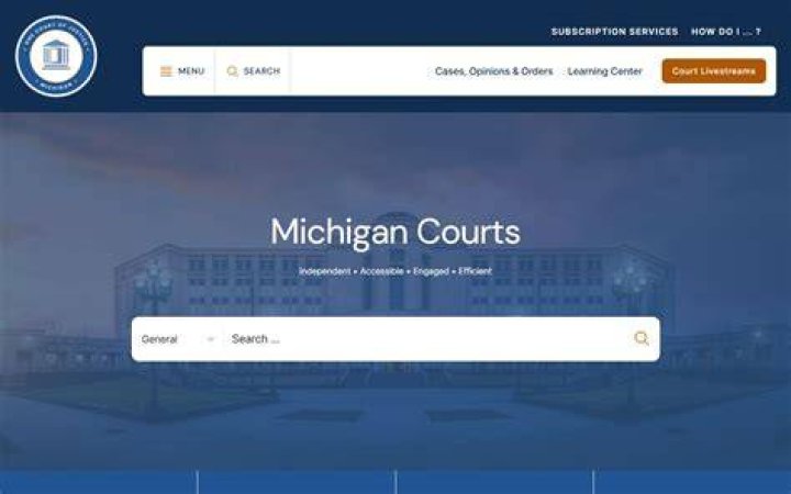 How do I find court records in Michigan?
